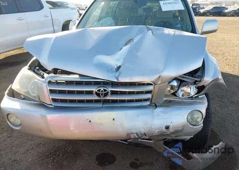 2002 Toyota Highlander Limited V6 z USA, uszkodzony, nr VIN JTEGF21A120051859